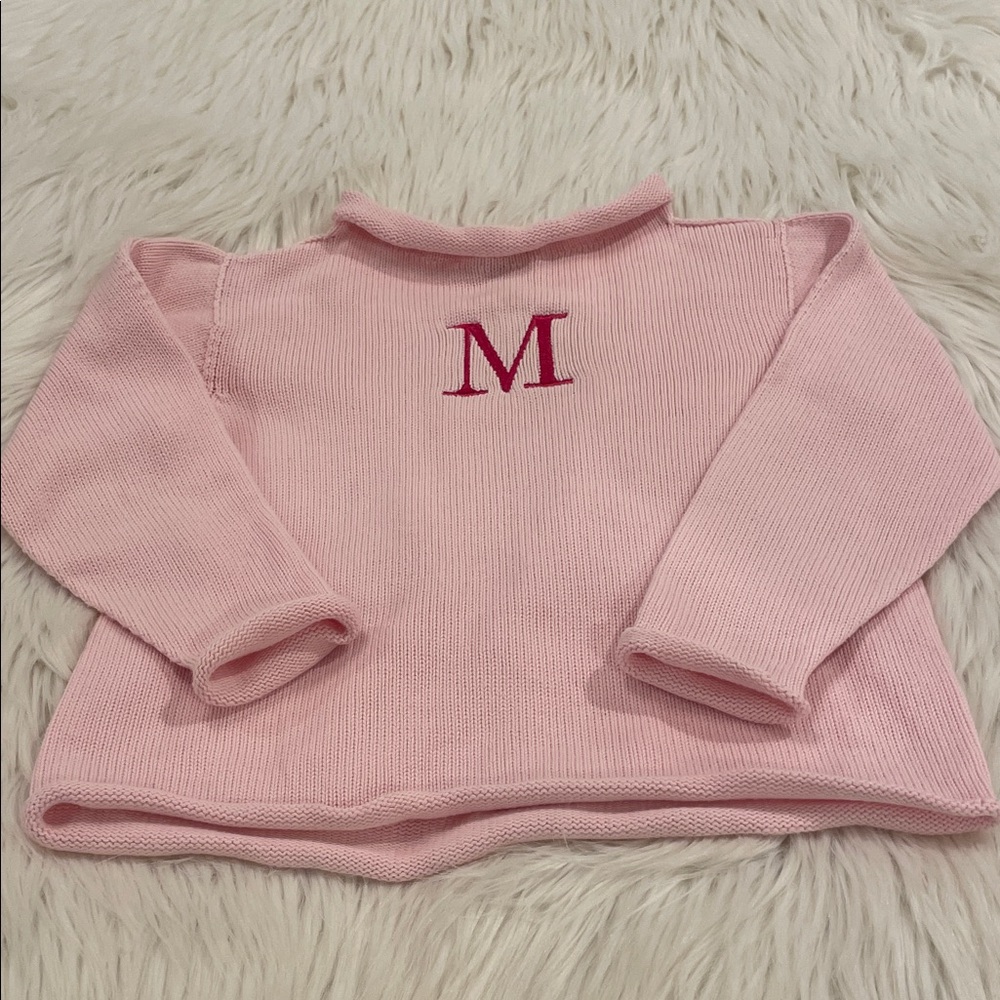 A Soft Idea Girls Jersey Rollneck Sweater